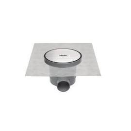 Coladera redonda rejilla inox
