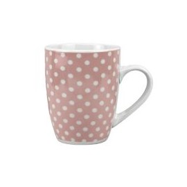 Mug Puntos Rosada