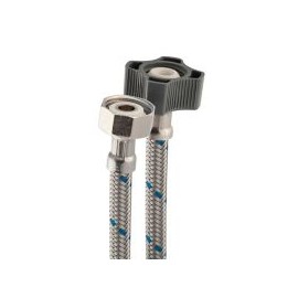 Manguera   w.c. acero inox lp 1/2x7/8x35