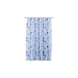 Cortina de baño puntos up 180x180 cm