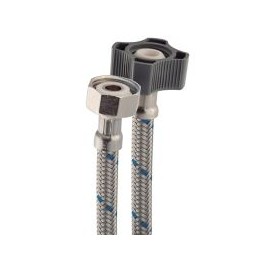 Manguera   fregadero acero inox lp 1/2x1/2x55