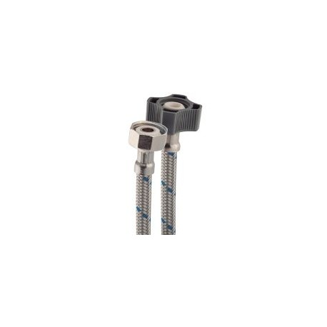 Manguera   fregadero acero inox lp 1/2x1/2x55