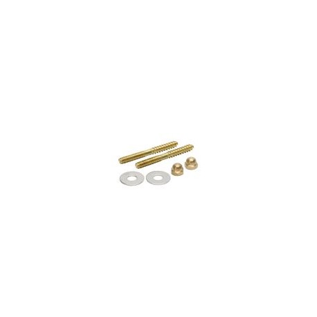 Juego de tornillos 2 1/2" para taza/-piso