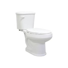 Sanitario alargado Tulipán blanco 4.8 l