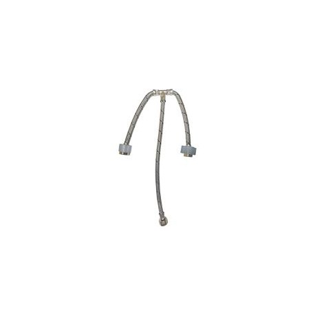 Coflex Acero para agua 1/2"x1/2"x1/2"