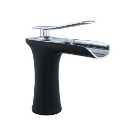 Monomando de lavabo Cales negra