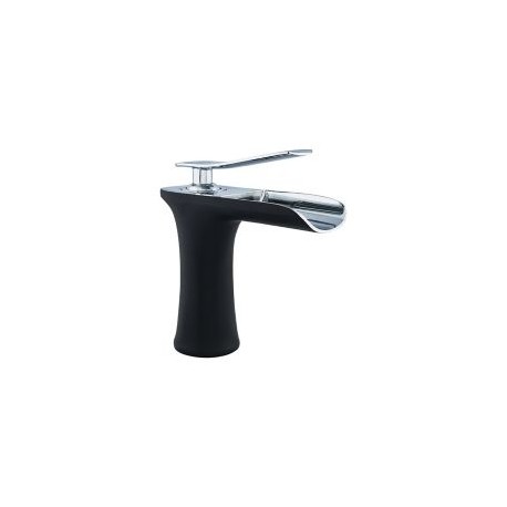 Monomando de lavabo Cales negra