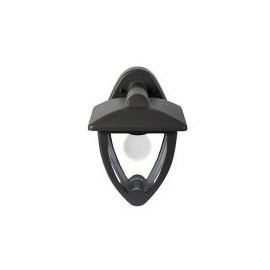 Arbotante Habana 60W gris 1luz E27 metal Down IP44 25cm