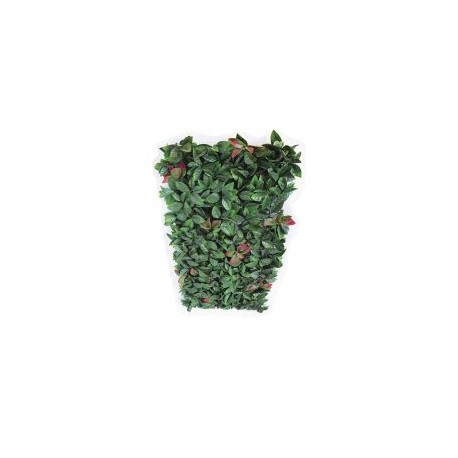 Follaje artificial laurel rojo