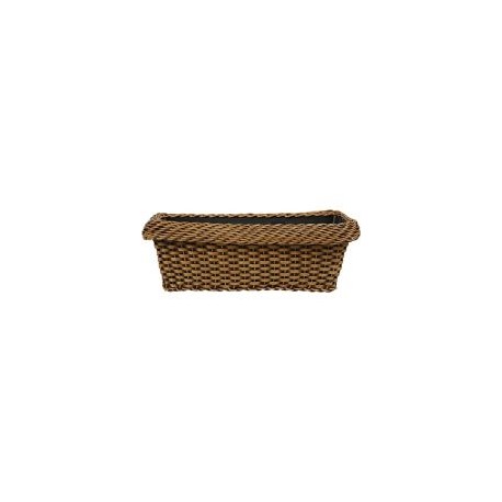Jardinera de ratán 50 cm