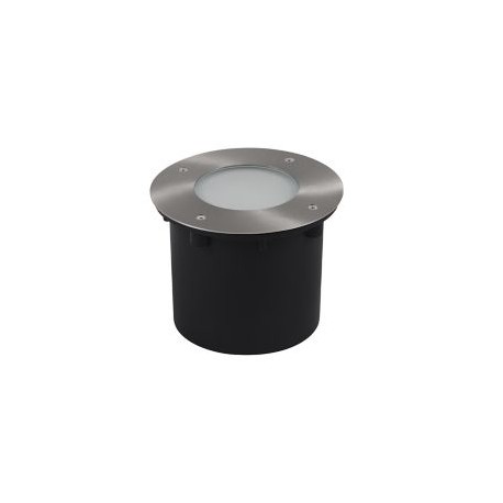 Empotrado exterior led 7W Reap plata 700lm metal IP44 8.5cm