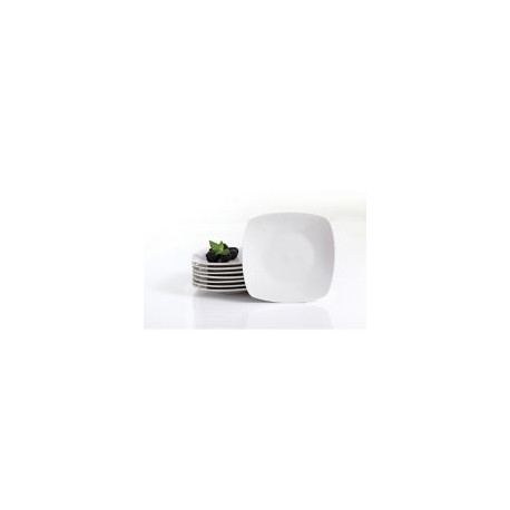 Vajilla Zen Buffertware 8 pzas porcelana cuadrada