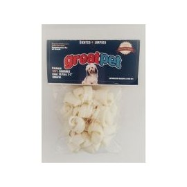 Hueso carnaza natural 2-3" 10 pzas