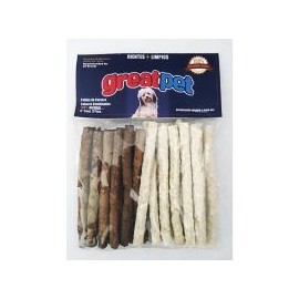 Palitos de carnaza sabores combinados 5" 24 pzas