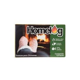 Leño sintético caja con 6 piezas