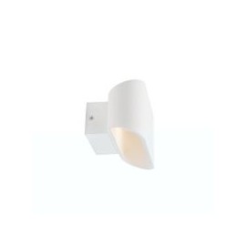 Arbotante Fujian blanco led 100-240V cálida