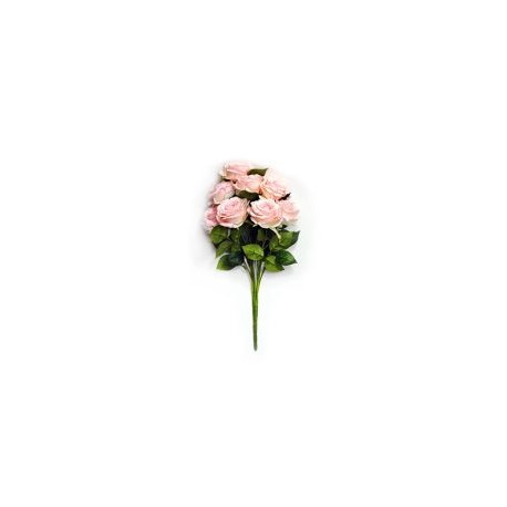 Ramo de 9 rosas rosas