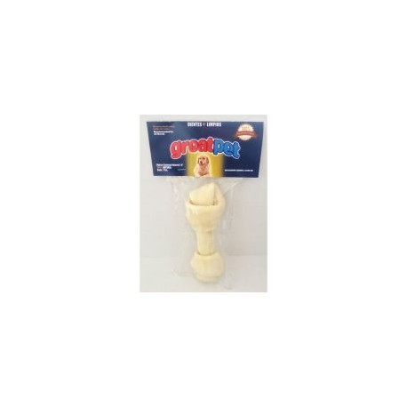 Hueso carnaza natural 7-8" 1 pzas