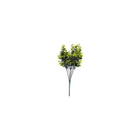 Ramillete de dólar verde artificial