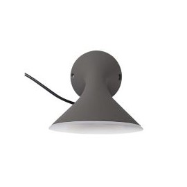 Arbotante exterior Viena led 6W gris neutra 600lm metal IP44 15cm