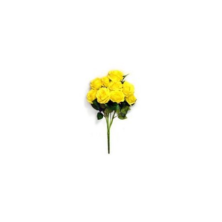 Ramo de 9 rosas amarillo
