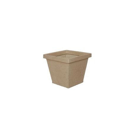 Maceta plástico ivory 20" deco int./ext