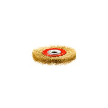 8" Grata circular, acero ondulado