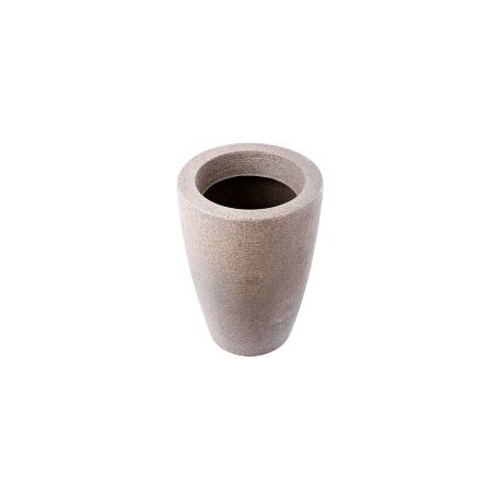 Maceta cónica 48 x 34 cm granito