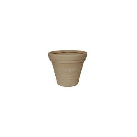 Maceta  plástico Andalucia 062 ivory 31" deco int./ext