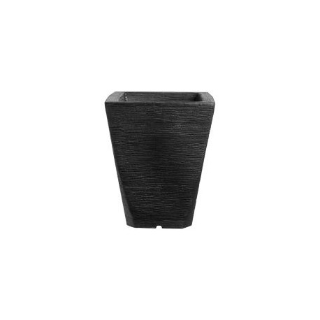 Maceta trapecio 43 x 34 cm negro