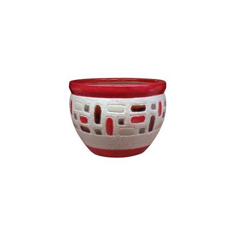 Maceta ladrillo rojo 30x21 cm