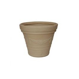 Maceta  plástico Andalucia 062 ivory 31" deco int./ext