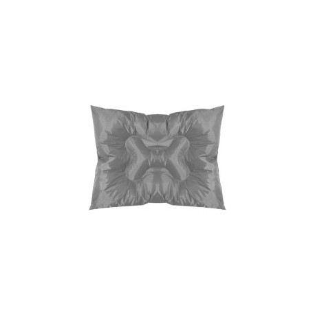 Cama rectangular diseño de hueso 55 x 75 cm gris turquesa