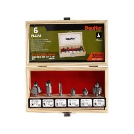 Juego fresas 6 unidades bauker