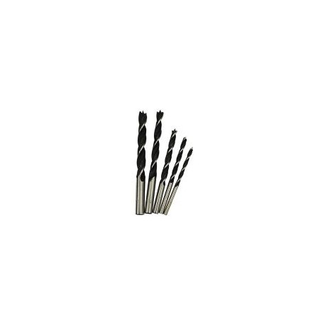 Set brocas madera 5pz bauker