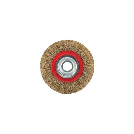 6" Grata circular, acero ondulado