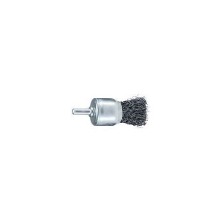 Carda de alambre tipo brocha 1 1/4" zanco 1/4" p/taladro