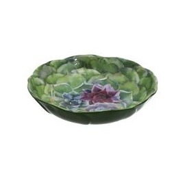 Bowl para Ensalada Melamina Suculentas 30 cm
