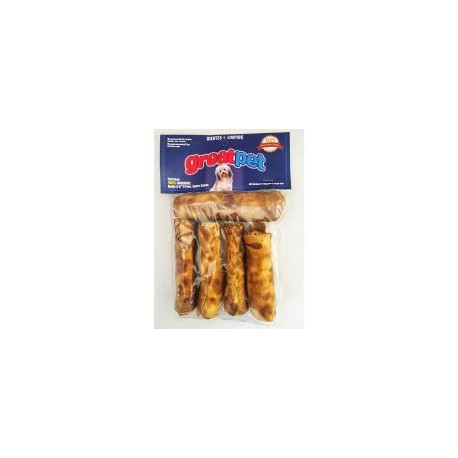 Rollo carnaza sabor carne 4-5" con omega 3 5 pzas