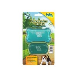 Dispensador con 40 bolsas desechables