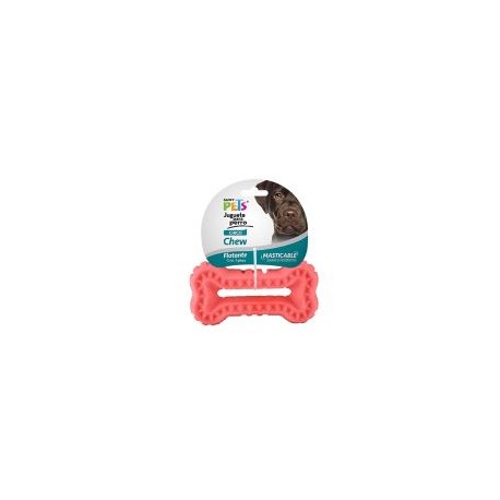 Juguete en forma de hueso. Juguete flotante,ideal para satisfacer el instinto de morder de los perros.