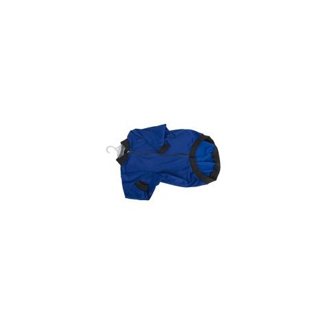 Sudadera grande azul c/aplicación reflejante