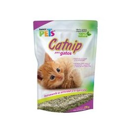 El Catnip  es un producto 100 % natural conformado por la hierba Nepeta cataria deshidratada, la cual estimula el juego.