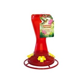 Alimentador colibríes rojo 970 ml