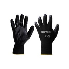 Guante de nylon c/recubrimiento nitrilo T-M