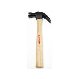 Martillo 20oz uña curva madera