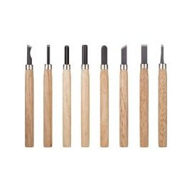 Set 8 gubias p/madera redline
