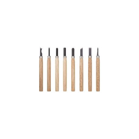 Set 8 gubias p/madera redline