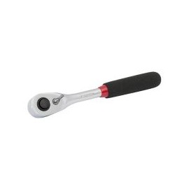 Matraca 3/8" reversible rubber grip