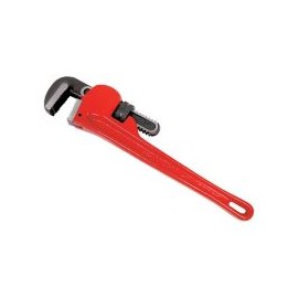 Llave stillson marca redline,  para tubería de hasta 14 pulgadas